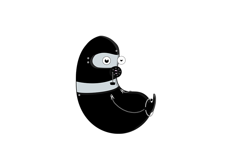 nutbean character as a gimp