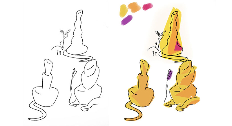 Nidor level concept art